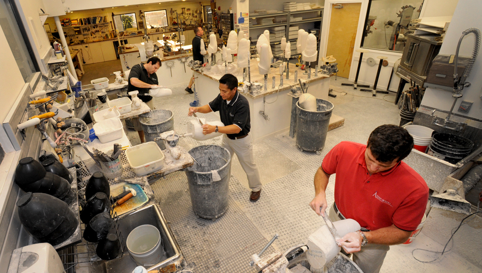 A Step Ahead Prosthetics product lab and fabrication shop in Hicksville, NY.