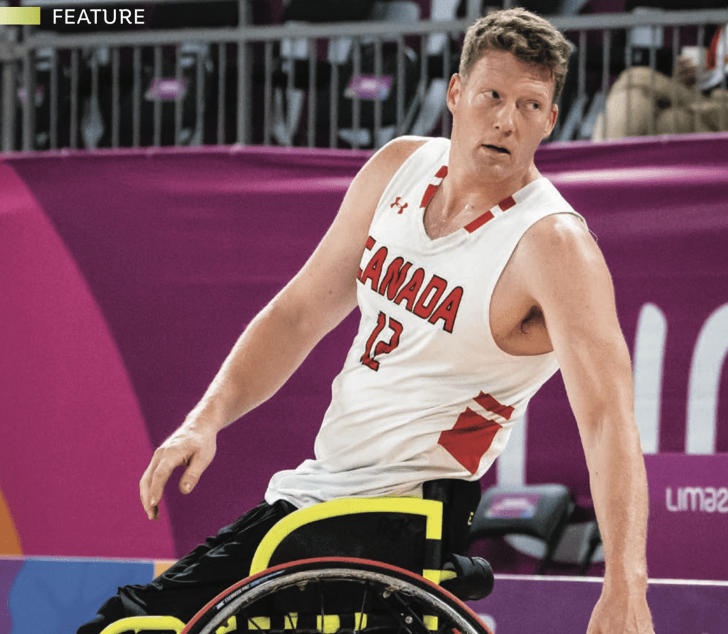 A Man Of Many Passions Wheelchair Basketball Superstar, Musician and