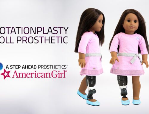 Rotationplasty Doll Prosthetic