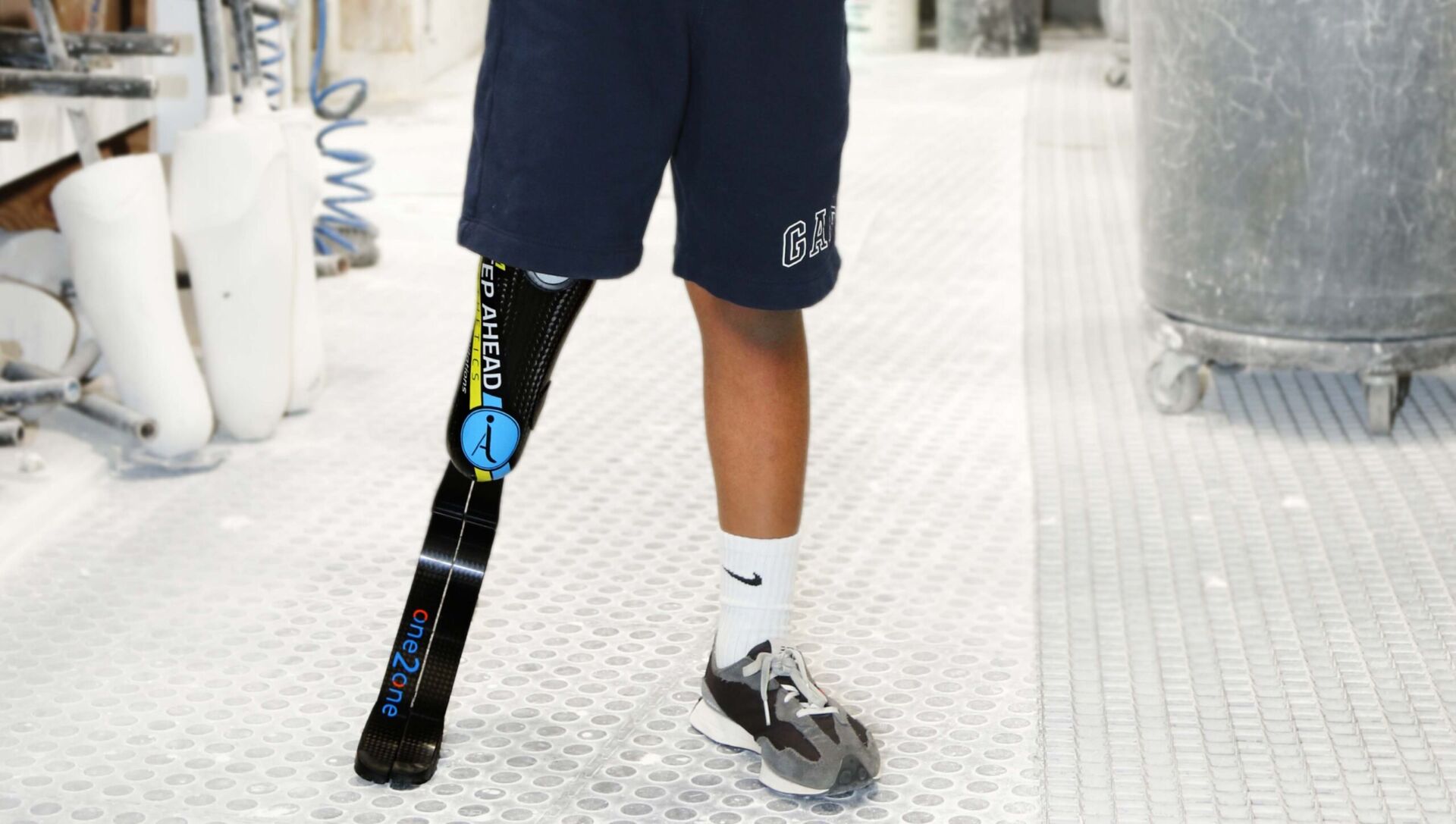 Pediatric below-knee Prosthetics! Our pediatric patients can grow stronger with improved mobility.