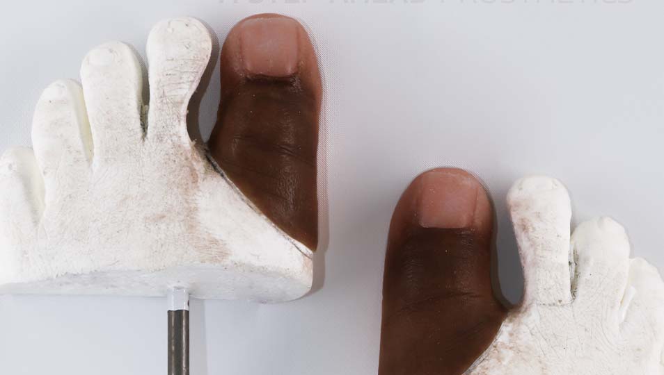 silicone prosthetics toes 
