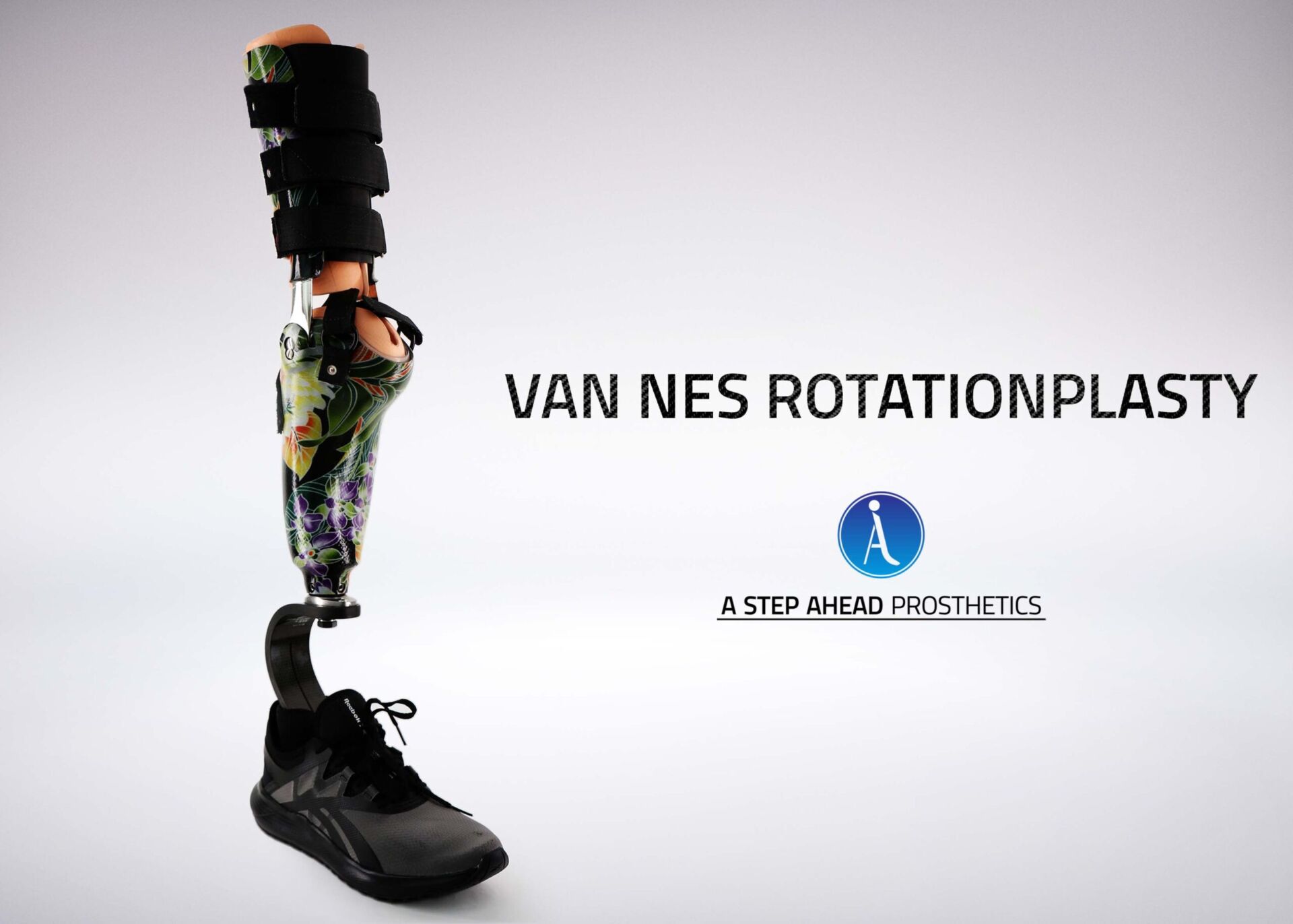 Rotationplasty prosthetic legs for amputees.
