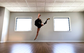 Image of a custom dance prosthesis designed specifically for rotationplasty, providing enhanced mobility and support.