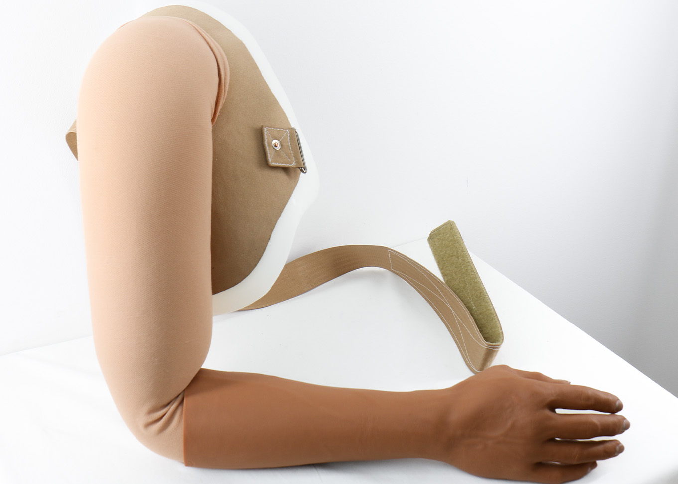 Passive Prosthetic for a above shoulder amputee