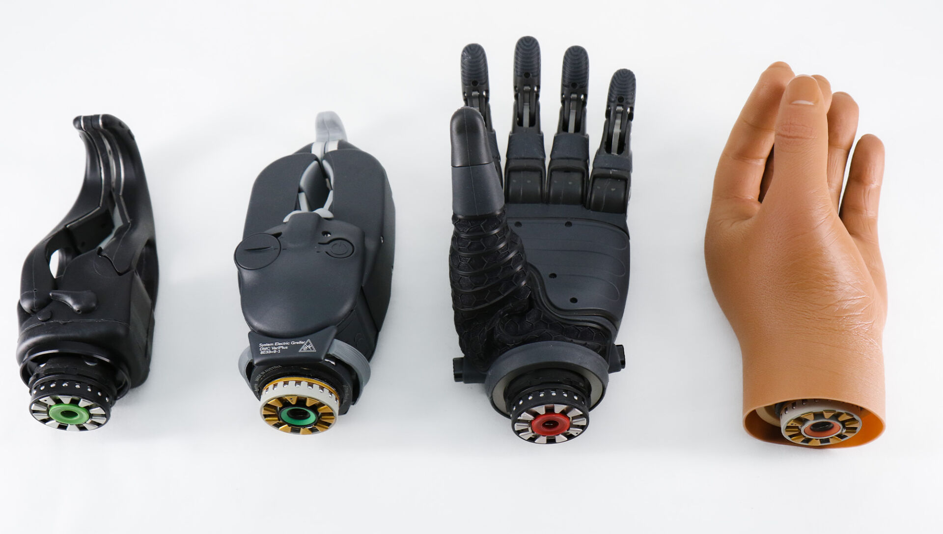 different types of prosthetic hands